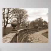 Romantischer Spazierweg Poster (Vorne)