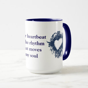Romantischer Spruch Tasse