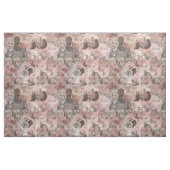 Romantischer Steampunk | Antikes Vintages Ephemera Stoff (Fat Quarter (45,7 x 55,9 cm))
