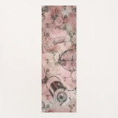 Romantischer Steampunk | Antikes Vintages Ephemera Yogamatte (Vorderseite)