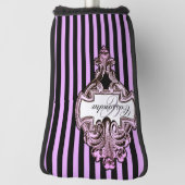 Romantischer Steampunk Goth Personalisiert Golf Headcover (Rotieren 90)