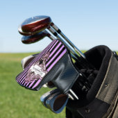 Romantischer Steampunk Goth Personalisiert Golf Headcover (In Situ)