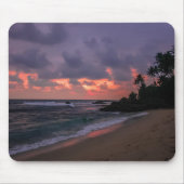 Romantischer Strand in Dusk Mousepad (Vorne)