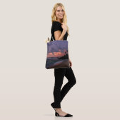 Romantischer Strand in Dusk Tasche (Am Model)