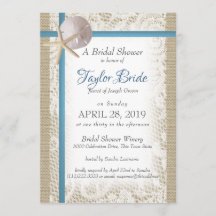 Romantischer Strand und Brautparty von Lace Blue