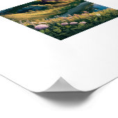 Romantischer Strandtraum: Glauben Sie an Ihr eigen Poster (Ecke)