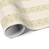 Romantischer Süddogwood-Hochzeitstag Geschenkpapier (Rolleneckpunkt)