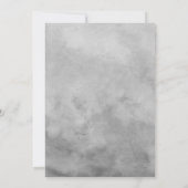 Romantischer Swan Lake Wedding Einladung (Rückseite)