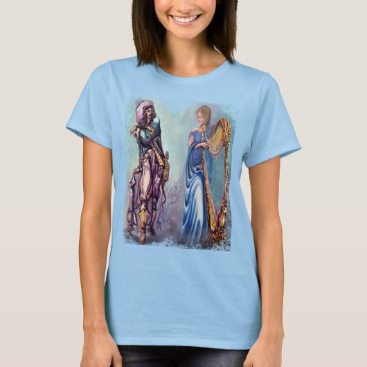 Romantischer T - Shirt (Vorderseite)