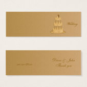 Romantischer Tag der Hochzeit (Vorne & Hinten)