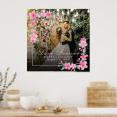Romantischer Tag des Glücks Poster (Küche)