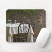 romantischer Tisch für zwei Mousepad (Mit Mouse)
