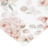 Romantischer Tischläufer mit Blumenmuster (Ecke)