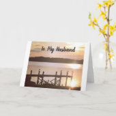 "ROMANTISCHER" UND "SEHR LIEBENDER" GESCHÄFTSTAG KARTE (Gelbe Blume)