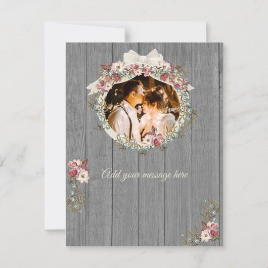 Romantischer Urlaub 4 Foto Collage (Rückseite)