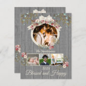 Romantischer Urlaub 4 Foto Collage (Vorne/Hinten)