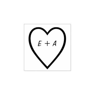 Romantischer Valentines-Dekor-kundenspezifische Gummistempel