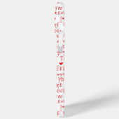 Romantischer Valentinstag Case-Mate iPhone Hülle (Rückseite / Links)