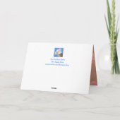 Romantischer Valentinstag Feiertagskarte (Rückseite)