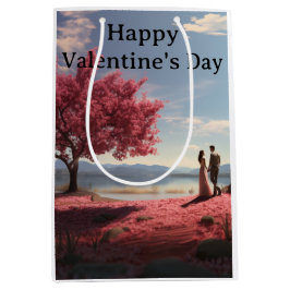 Romantischer Valentinstag für Erwachsene 1 Mittlere Geschenktüte