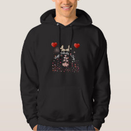 Romantischer Valentinstag-Herzen & Schmetterling-H Hoodie