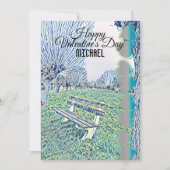 Romantischer Valentinstag Herzgarten Benz (Vorderseite)