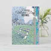 Romantischer Valentinstag Herzgarten Benz (Stehend Vorderseite)