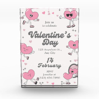 Romantischer Valentinstag jeden Tag - Individuelle Fotoblock