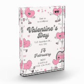 Romantischer Valentinstag jeden Tag - Individuelle Fotoblock (Links)