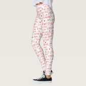 Romantischer Valentinstag Leggings (Links)