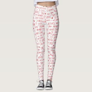 Romantischer Valentinstag Leggings