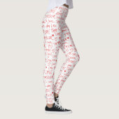 Romantischer Valentinstag Leggings (Rechts)