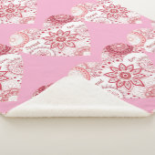 Romantischer Valentinstag Mandala Sherpadecke (3/4)