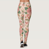 Romantischer Valentinstag mit wunderschönen Rosen, Leggings (Rückseite)