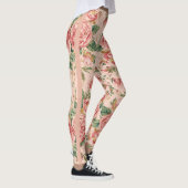 Romantischer Valentinstag mit wunderschönen Rosen, Leggings (Rechts)