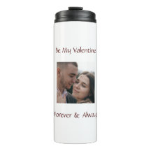 Romantischer Valentinstag-Tumbler – Fügen Sie Ihr