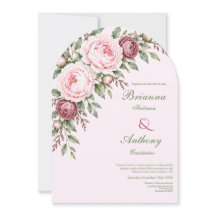 Romantischer verstaubter Rosen-Pfingstrosen-Botani