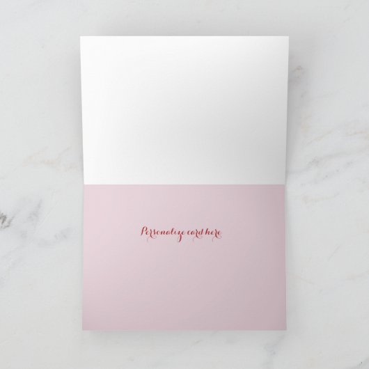 Romantischer Viktorianischer Valentinstag Karte (Innenseite)