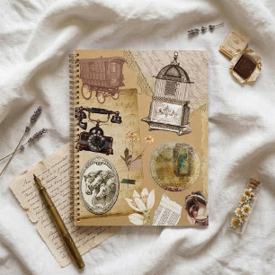Romantischer Vintag Journal-Planer Planer