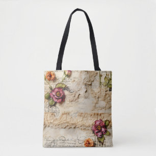 Romantischer Vintage-Pergamentbrief Tasche