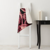 Romantischer Vintage-Rosenhintergrund Sherpadecke (Beispiel)
