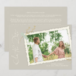Romantischer Vintager Foto Album Scrapbook Effekt