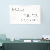 Romantischer Vorschlag Banner (Messeveranstaltung)