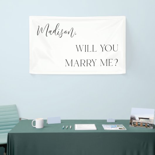 Romantischer Vorschlag Banner (Messeveranstaltung)