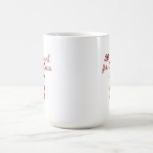 Romantischer Weihnachts-Tassen-Geschenk für Sie od Kaffeetasse (Mittel)