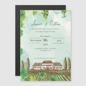 Romantischer Weingarten & Weinkeller Einladung zur (Vorne/Hinten)