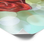 Romantischer Welpe Fotodruck (Ecke)