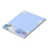 Romantischer Whale Notepad - Ideal für Liebhaber Notizblock (Rotiert)