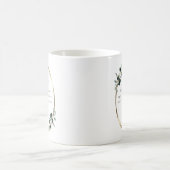 Romantischer Zitat Eucalyptus Gold Kaffeetasse (Mittel)