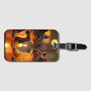 Romantisches Abendessen Gepäckanhänger